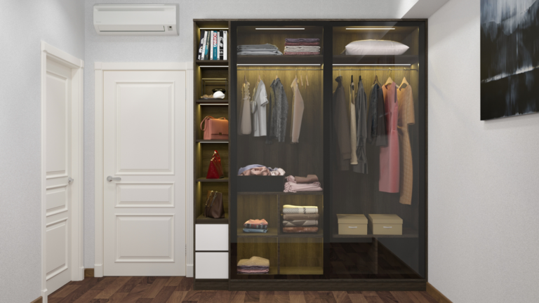 TỦ QUẦN ÁO CÁNH KÍNH LÙA KL 40 15
